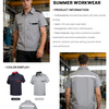 Hot-selling anti-static summer workwear from FUYI in 2026