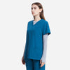 Women's Basic Micro Fiber Stretch Fabric Scrub Top-Valiant-TSPL22SCT001F