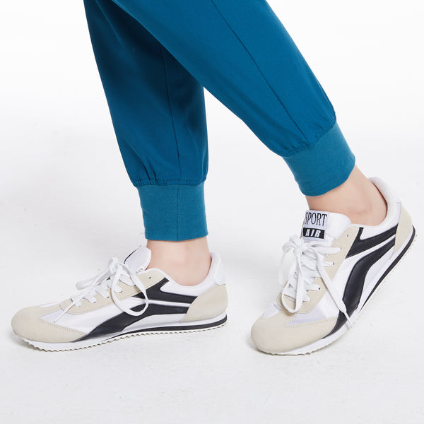 Women's Basic Micro Fiber Stretch Fabric Scrub Pants-Valiant-TSPL22SCP001F