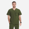 Men's Classic Micro Fiber Stretch Scrub Top-Alden-TSPL23SCT001M