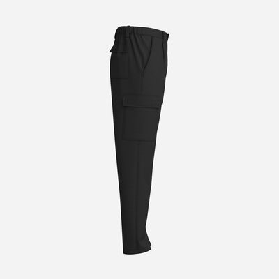 Men'sBasic Poly Cotton Work Trousers Black -TCXX22WWP101M