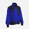 Men's  Classic Poly Cotton Work Jacket Royal Blue -POLX23WWT056M-1