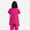 Women's Poly Rayon 4 Way Stretch Scrub Top-Ellisa-TRST22SCT001F