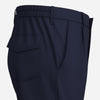 Men's  Classic Poly Cotton Work Trousers Navy -TCXX22WWP102M