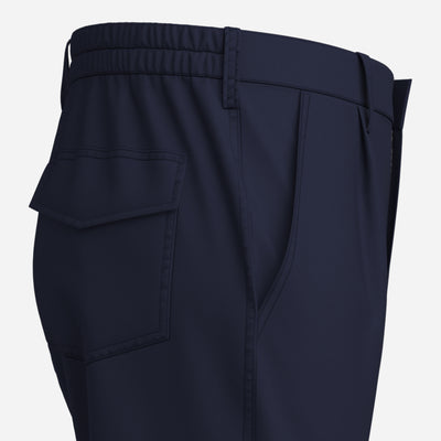 Men'sClassic Poly Cotton Work Trousers Navy -TCXX22WWP102M