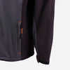 Men's Black Two Pocket Windproof Jacket-TSPL24JAC007M