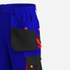 Men's  Classic Poly Cotton Work Trousers Royal Blue -POLX23WWP053M