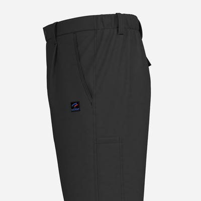 Men'sBasic Poly Cotton Work Trousers Black -TCXX22WWP101M