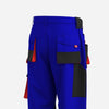 Men's  Classic Poly Cotton Work Trousers Royal Blue -POLX23WWP053M