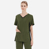 Women's Clasicc Micro Fiber Stretch Fabric Scrub Top-Amelie-TSUW23SCT003F